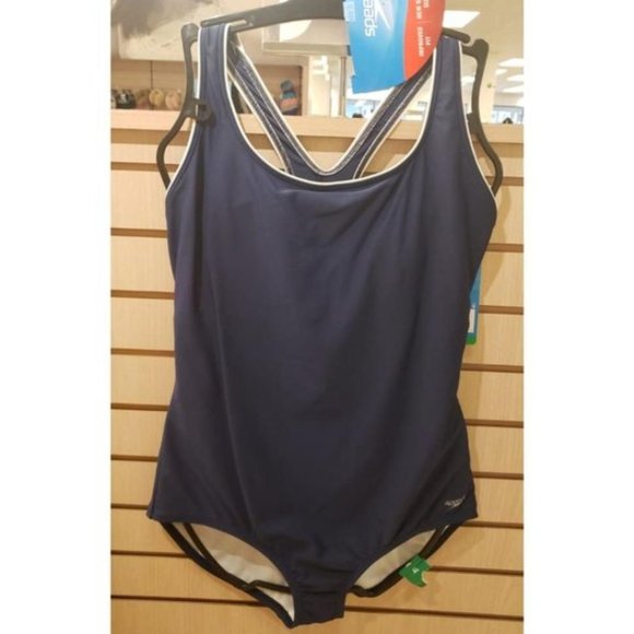 Speedo Ladies’ Sun Protection One Piece Swim Suit - Picture 4 of 6